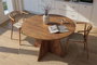 Hanah Home Mesa de Comedor Pino Atlántico